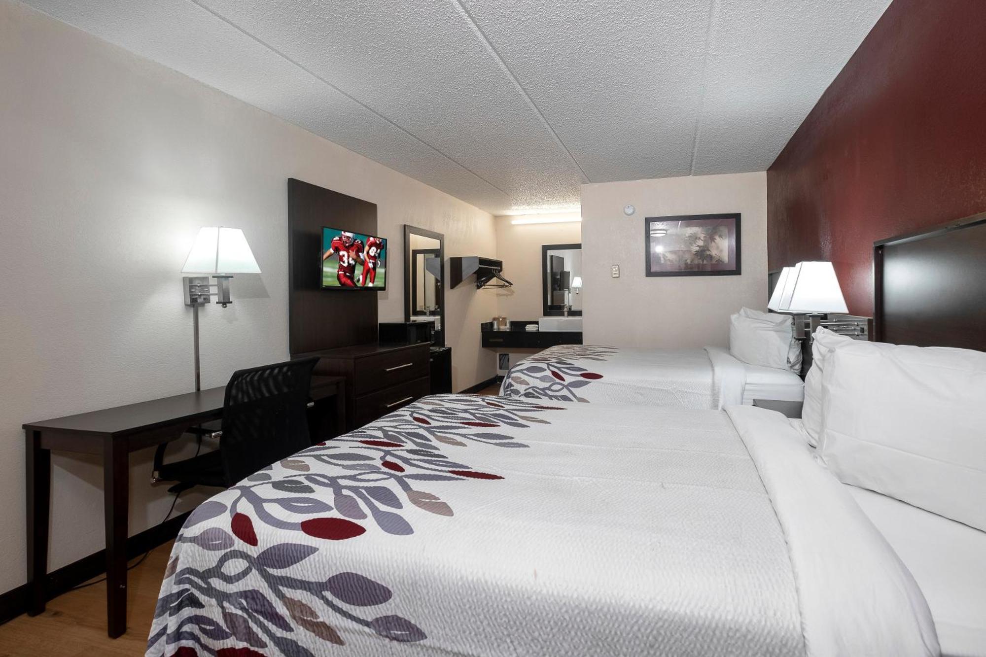 Deluxe Room Two Double Beds Non-Smoking