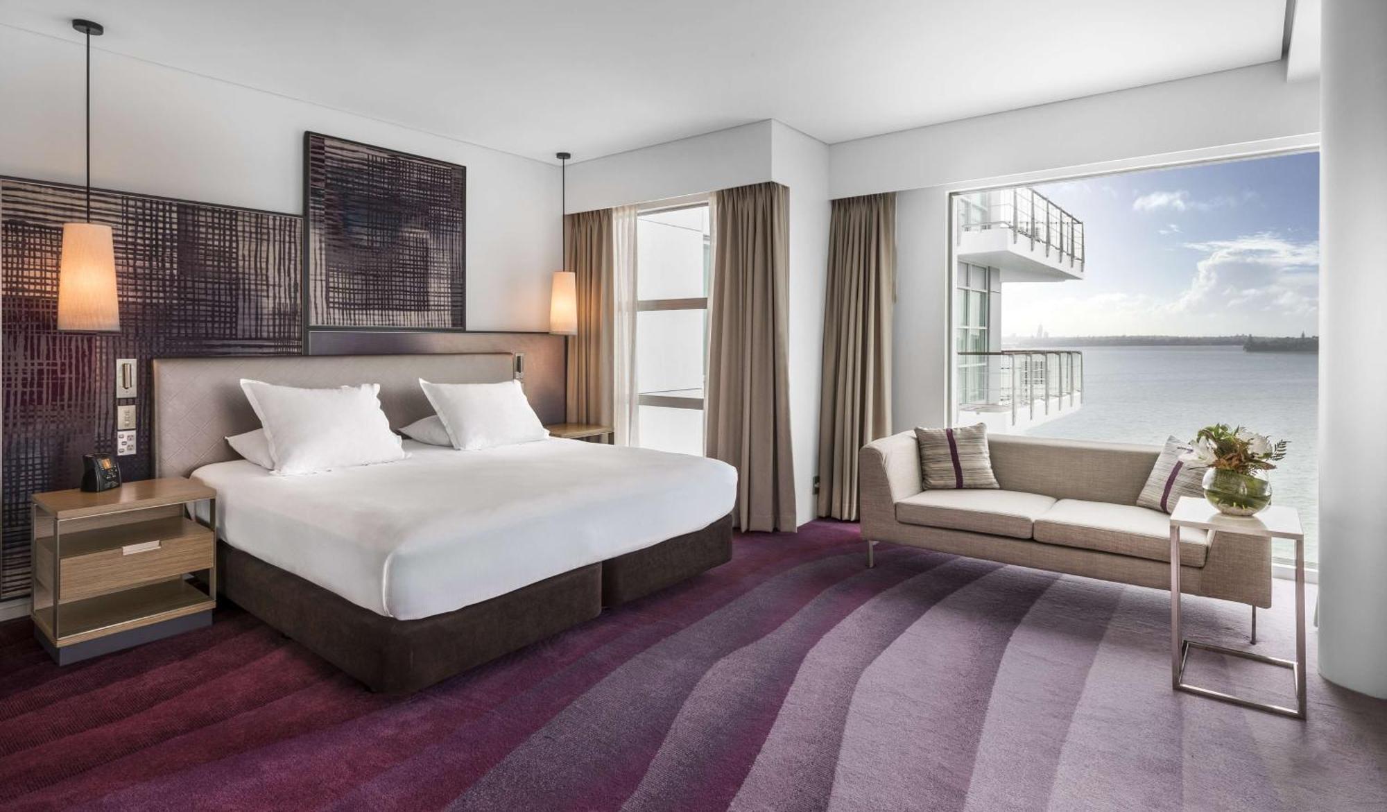 Quarto King Deluxe com Vista do Porto Premium