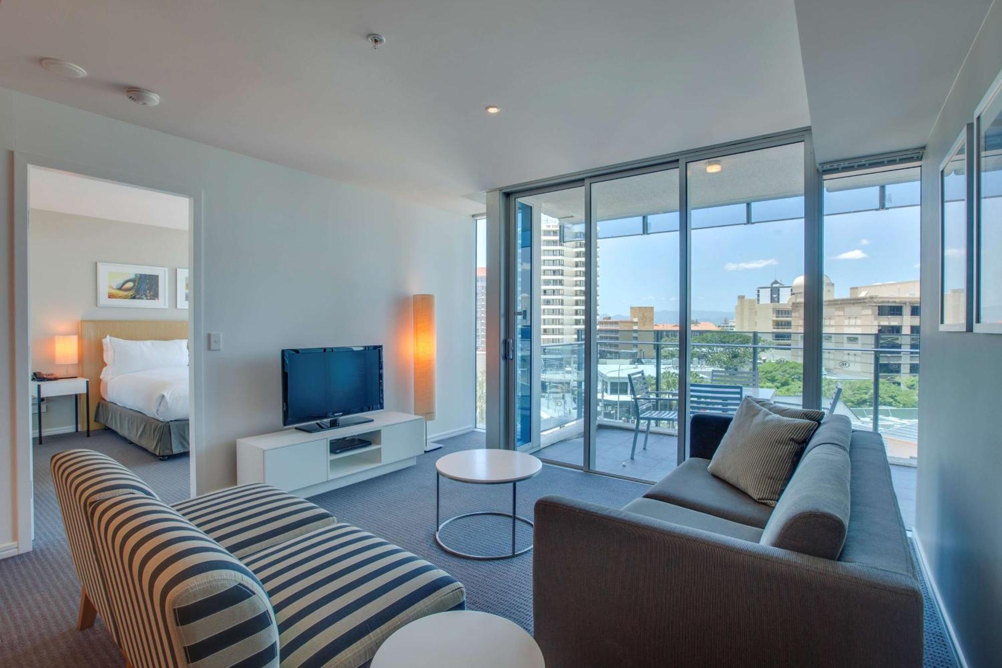 Two-Bedroom Residence Room City View