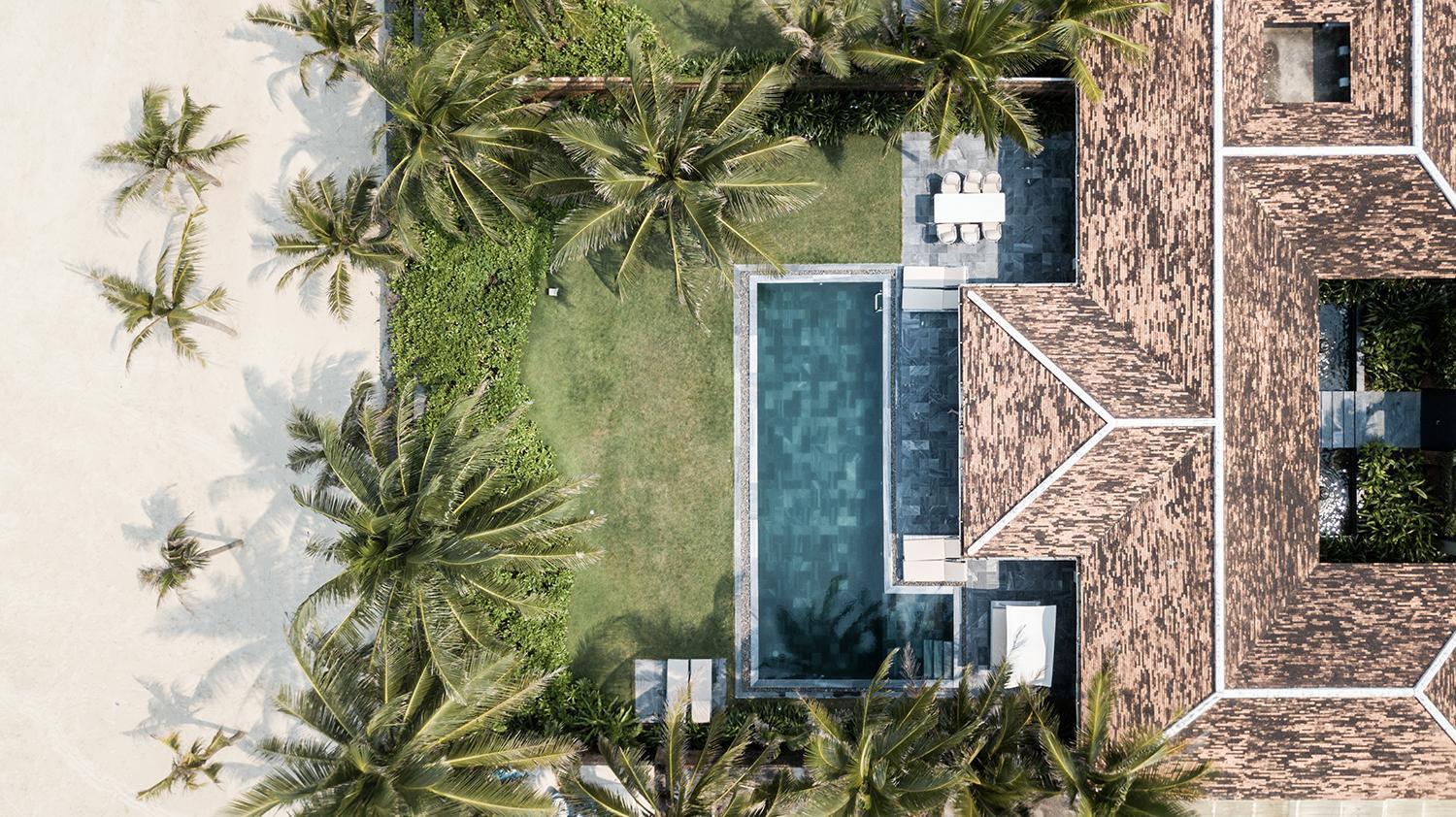Villa mit 3 Schlafzimmern und eigenem Pool – Meerseite – Spa inklusive