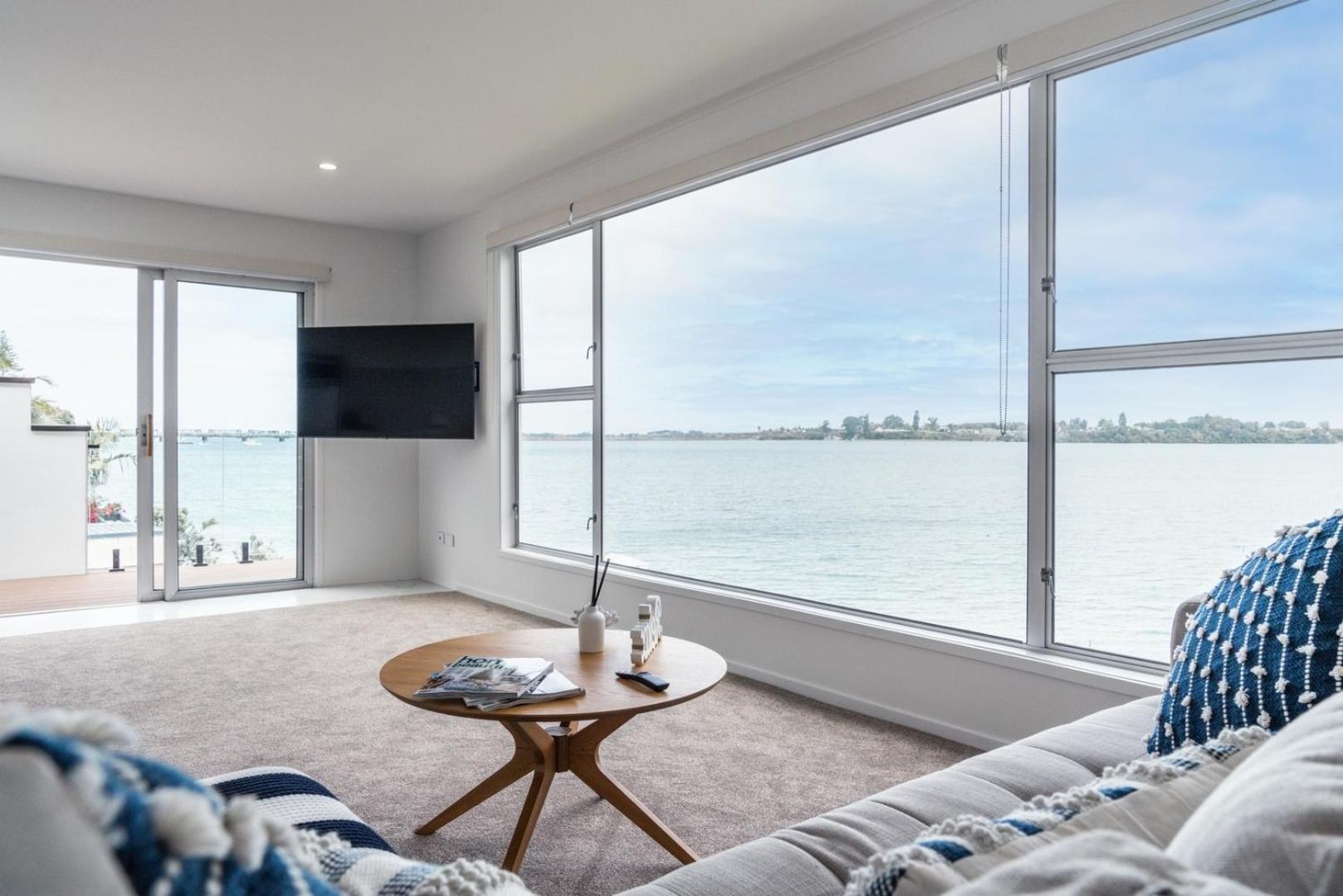 One-Bedroom Apartment Balcony Water View