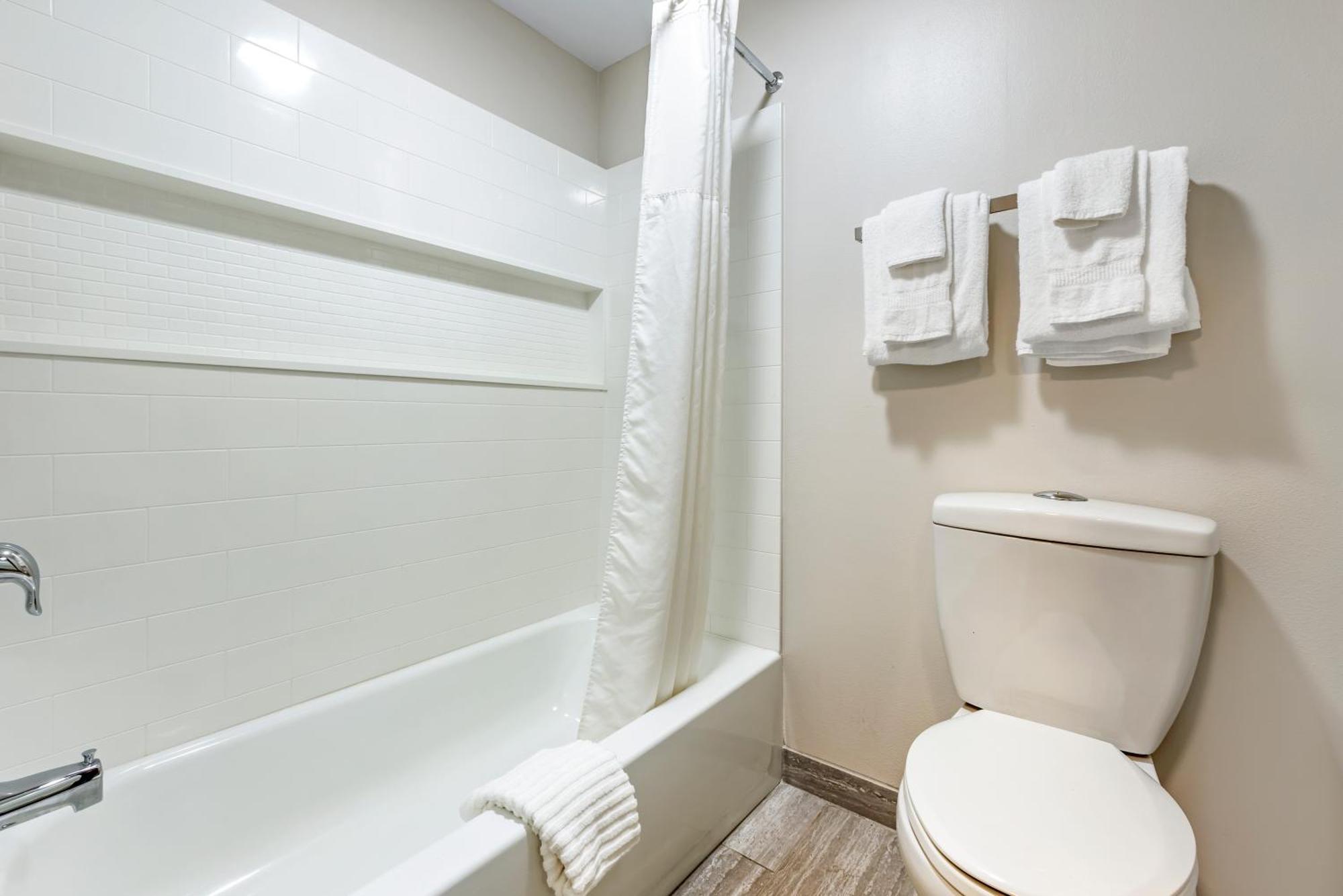 Efficiency Queen Suite with Two Queen Beds and Sofa bed - Non Smoking/Exterior Corridor
