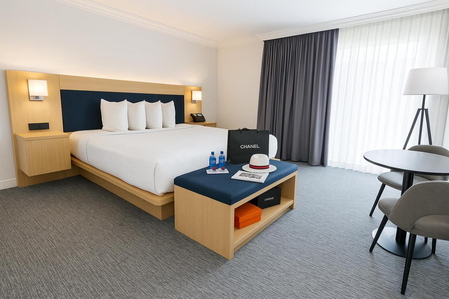 Chambre Deluxe avec 1 Lit King-Size - Animaux Domestiques Admis