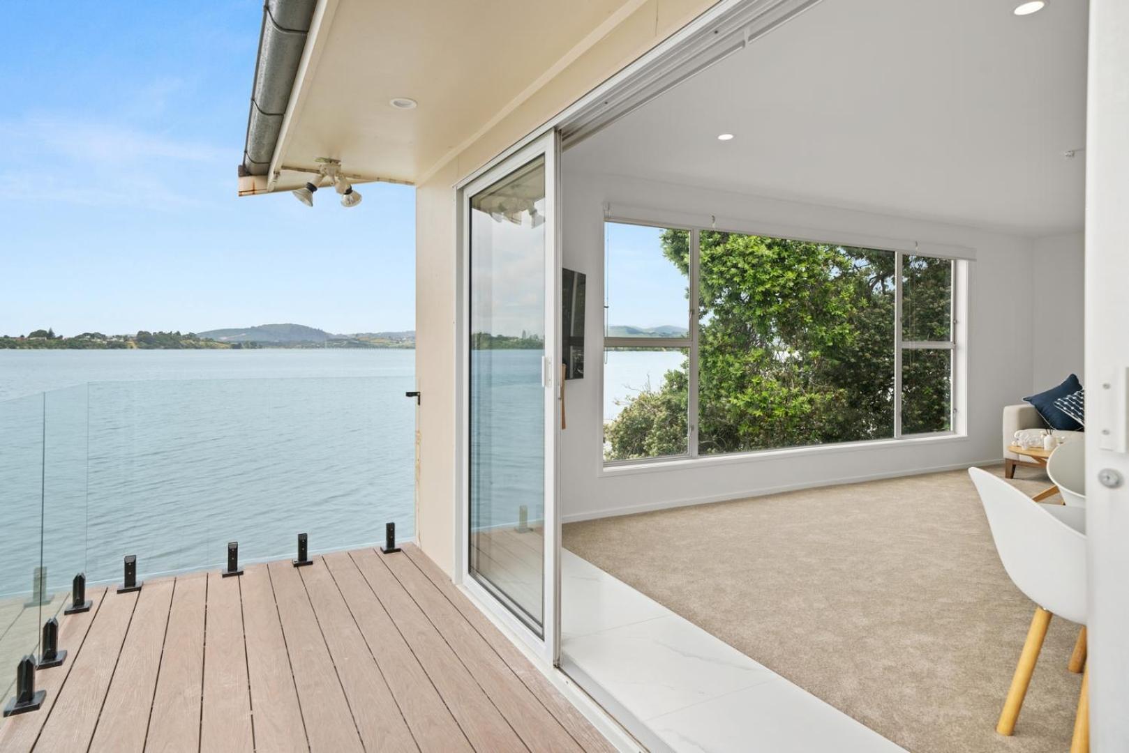 One-Bedroom Apartment Balcony Water View