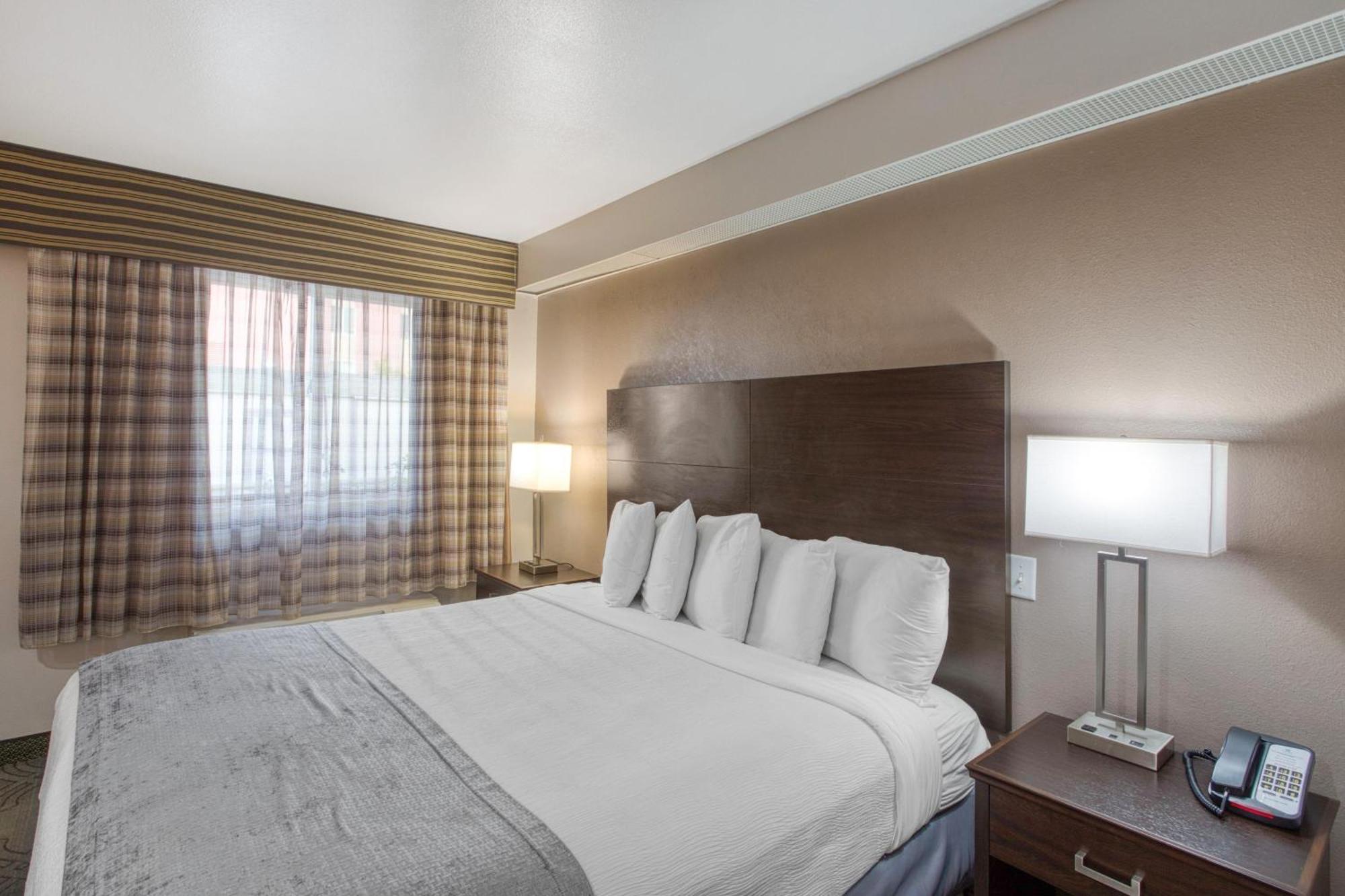 King Room with Roll-In Shower - Mobility Accessible