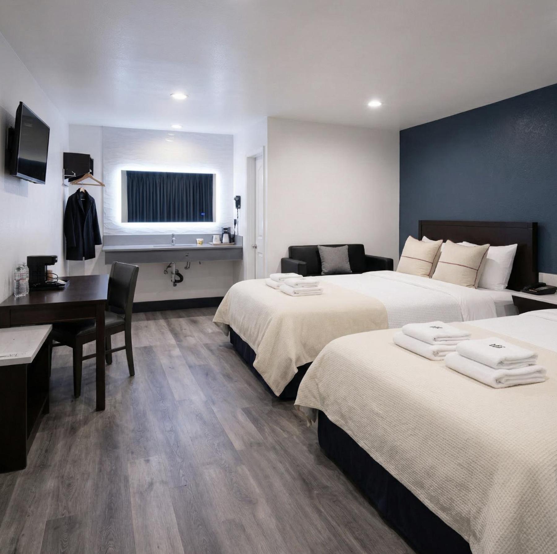 Double Room Two Double Beds