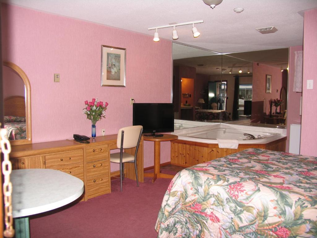 Chambre Lit Queen-Size avec Jacuzzi