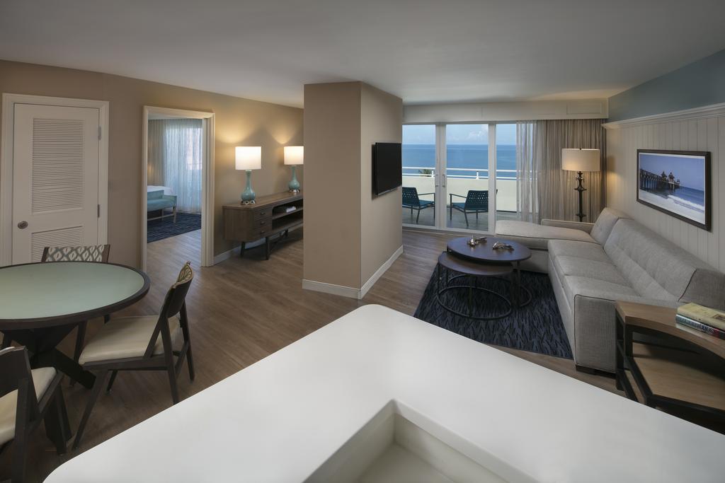 Suite de 1 dormitorio con vistas al golf - Edificio principal