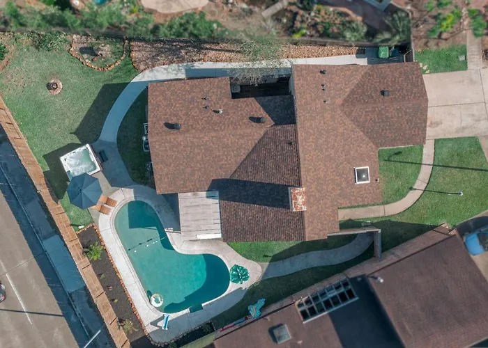 Houstongem Private Pool & Hot Tub 20 Min To Dt