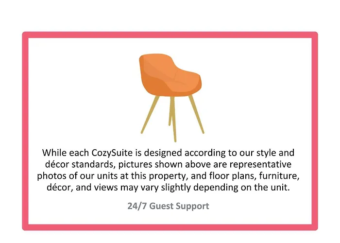 Hotel near College: Beachfront Double Queen - Cozysuites