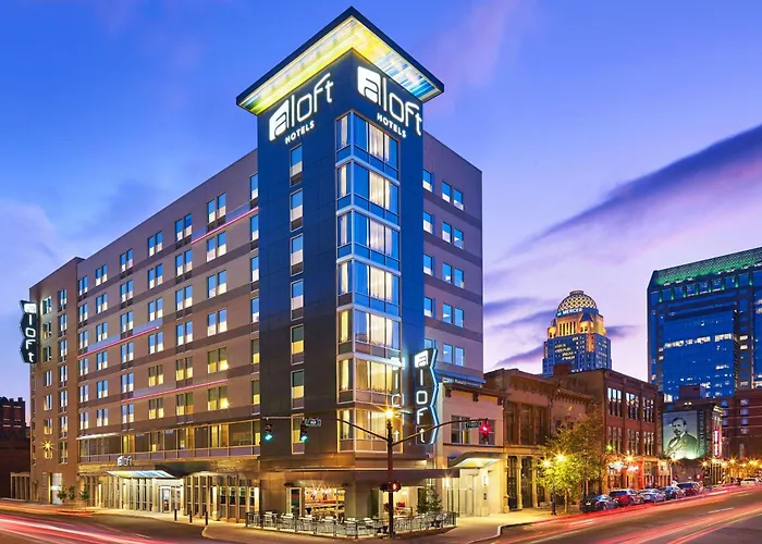 Hotel with view: Aloft Louisville Downtown