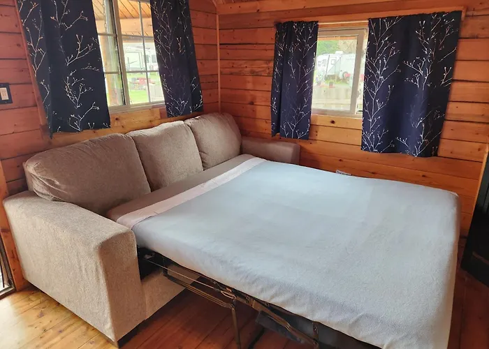 Pet Friendly hotel: Redwood Coast Cabins And Rv Resort